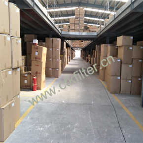 Finished product warehouse